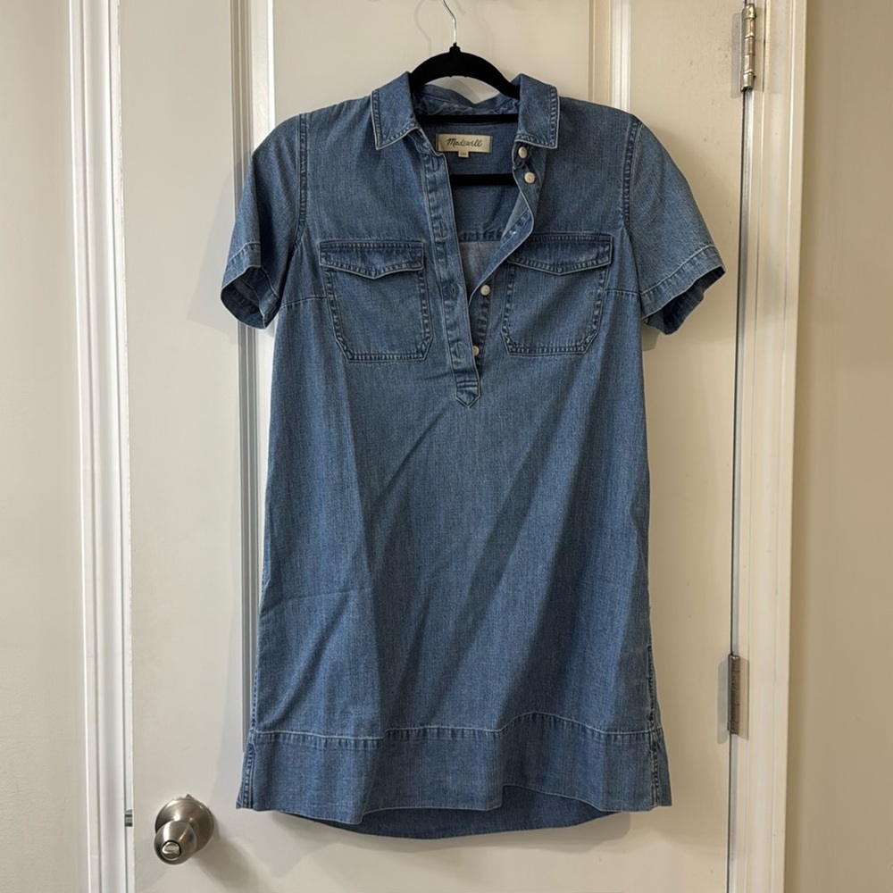 Denim dress